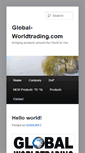 Mobile Screenshot of global-worldtrading.com